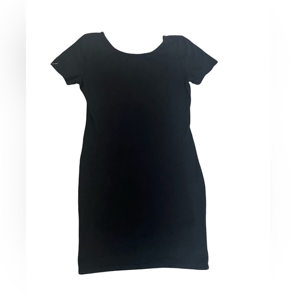 Fashion Nova Women’s Classic Black Scoop Back Bodycon Mini Dress. Size: Large. - Picture 2 of 9